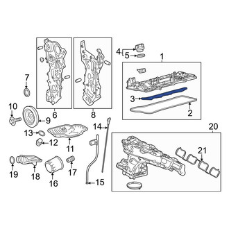 Toyota OE - Engine Valve Cover Gasket