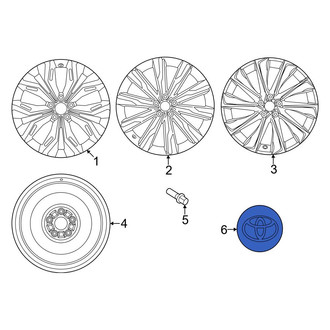 Toyota OE - Wheel Cap