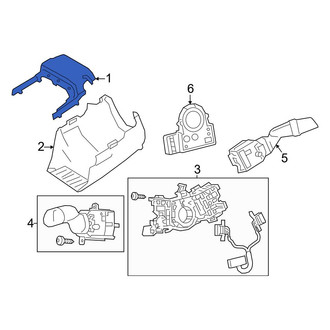 Toyota OE - Upper Steering Column Cover