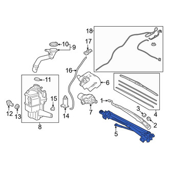 Toyota OE - Wiper Linkage