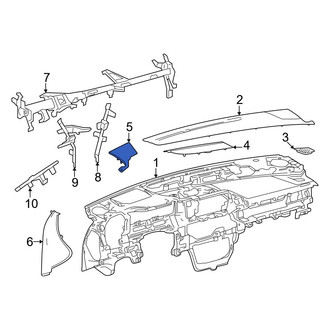 Toyota OE - Left Upper Instrument Panel Trim Panel