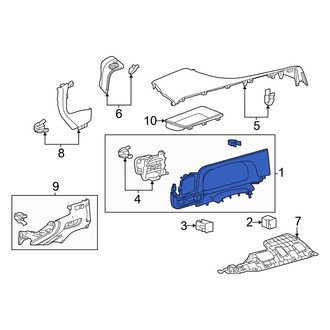 Toyota OE - Instrument Cluster Visor