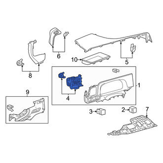 Toyota OE - Left Dashboard Air Vent