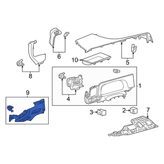 Toyota OE - Left Lower Instrument Panel Trim Panel