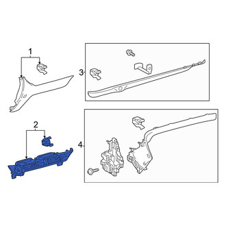 Toyota OE - Right Dashboard Air Vent