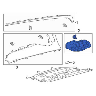 Toyota OE - Right Dashboard Air Vent