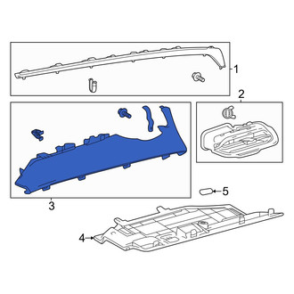 Toyota OE - Right Lower Instrument Panel Trim Panel