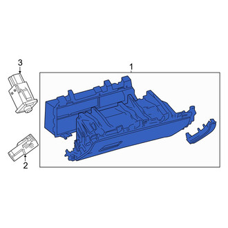 Toyota OE - Front Glove Box Assembly