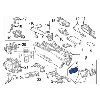 Toyota OE - Console Air Vent