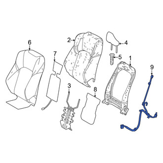 Toyota OE - Front Left Upper Power Seat Wiring Harness