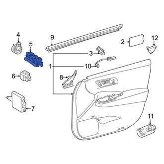 Toyota OE - Front Left Door Window Lock-Out Switch