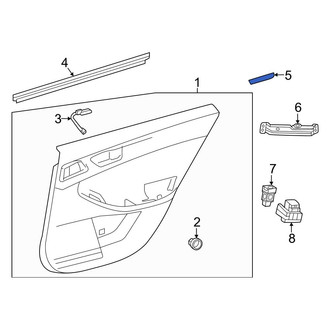 Toyota OE - Door Interior Trim Panel Cap