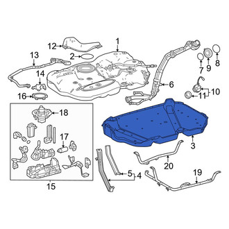 Toyota OE - Lower Fuel Tank Shield
