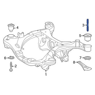 Toyota OE - Suspension Subframe Crossmember Stud