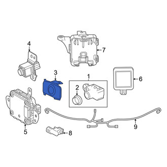 Toyota OE - Rear Parking Aid Sensor Housing