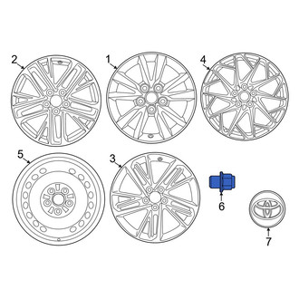 Toyota OE - Wheel Lug Nut