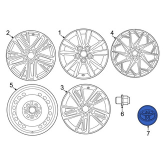 Toyota OE - Wheel Cap