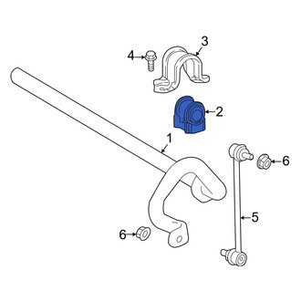 Toyota OE - Front Suspension Stabilizer Bar Bushing