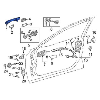 Toyota OE - Front Right Outer Exterior Door Handle