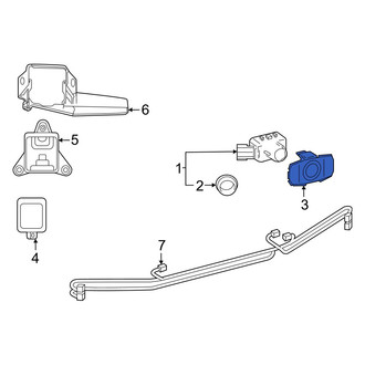 Toyota OE - Rear Parking Aid Sensor Housing