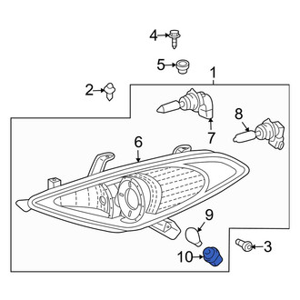 Toyota OE - Front Turn Signal Light Socket
