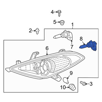 Toyota OE - Headlight Bulb