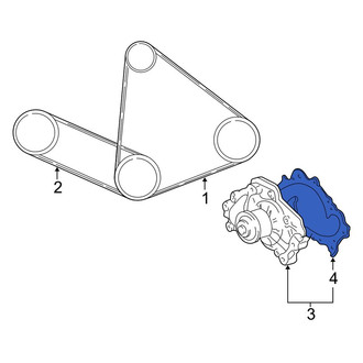 Toyota OE - Engine Water Pump Gasket