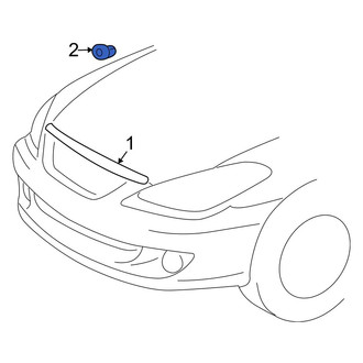 Toyota OE - Hood Molding Nut