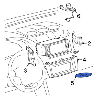 Toyota OE - GPS Navigation Start Up Disc