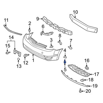 Toyota OE - Bumper Cover Screw