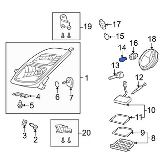 Toyota OE - Rear Turn Signal Light Bulb