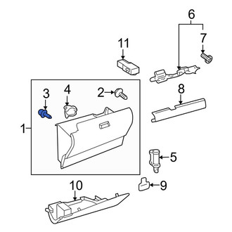 Toyota OE - Instrument Panel Cover