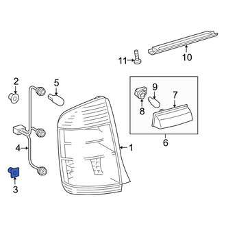 Toyota OE - Spoiler Clip