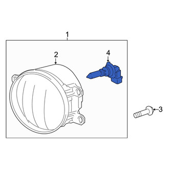 Toyota OE - Front Fog Light Bulb
