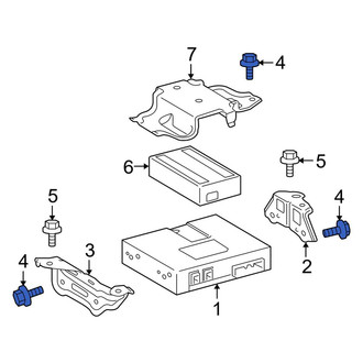 Toyota OE - Radio Screw