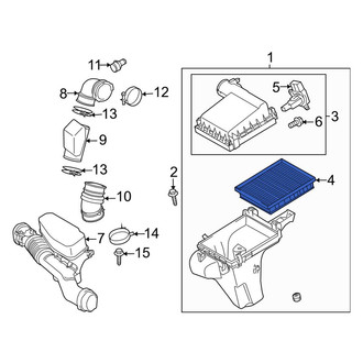 Toyota OE - Engine Air Filter