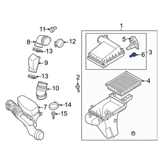 Toyota OE - Mass Air Flow Sensor Bolt