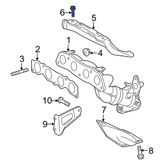 Toyota OE - Exhaust Manifold Heat Shield Bolt