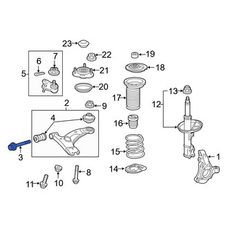 Toyota OE - Suspension Control Arm Bolt
