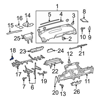 Toyota OE - Instrument Panel Bolt