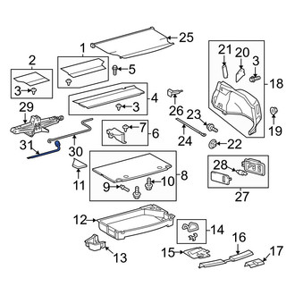 Toyota OE - Wheel Lug Wrench