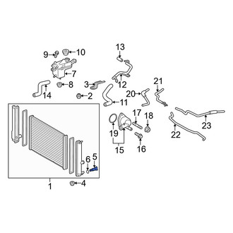 Toyota OE - Radiator Drain Plug