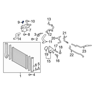 Toyota OE - Curtain Air Bag Bolt