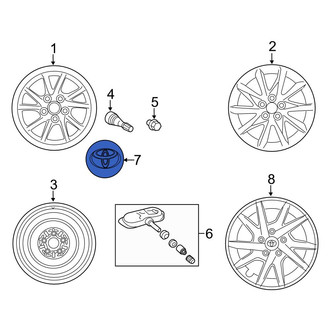 Toyota OE - Wheel Cap