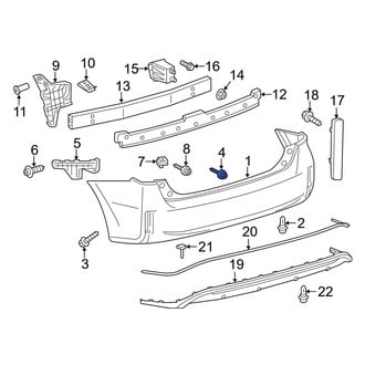 Toyota OE - Grille Bolt