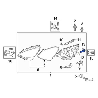 Toyota OE - Front Turn Signal Light Socket