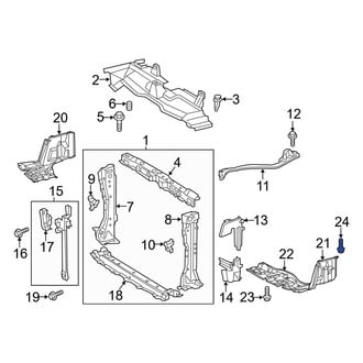 Toyota OE - Bumper Impact Absorber Bolt