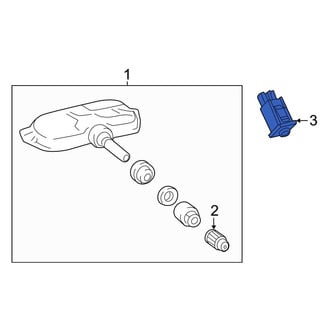 Toyota OE - Tire Pressure Monitoring System (TPMS) Reset Switch