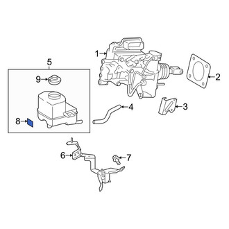 Toyota OE - Engine Decal