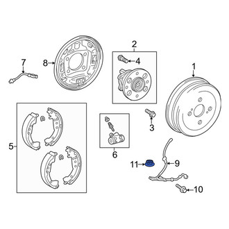 Toyota OE - Wiper Arm Nut